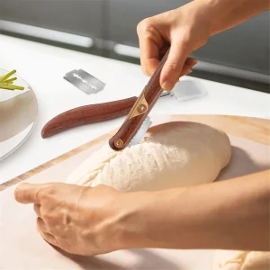 2Pcs Bread Lame Tool Knife Sourdough Scoring Tool with 10 Pcs Replaceable Blades