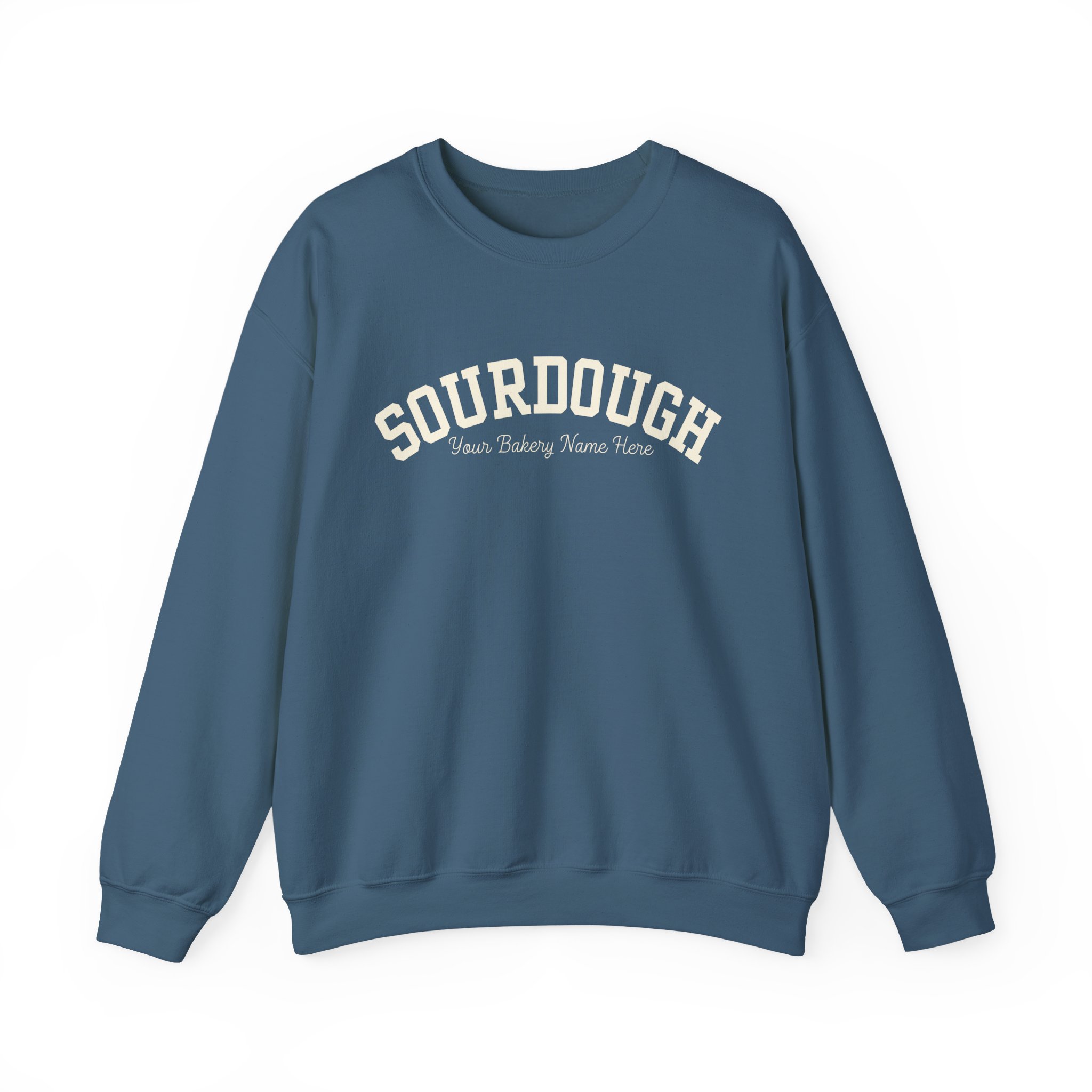 Custom sourdough bakery Unisex Heavy Blendâ„¢ Crewneck Sweatshirt - Image 6