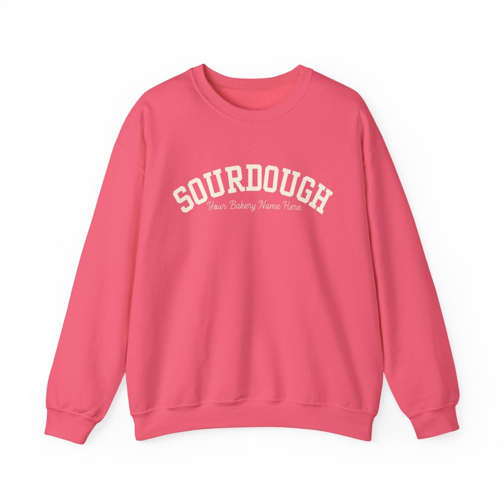 Custom sourdough bakery Unisex Heavy Blend™ Crewneck Sweatshirt