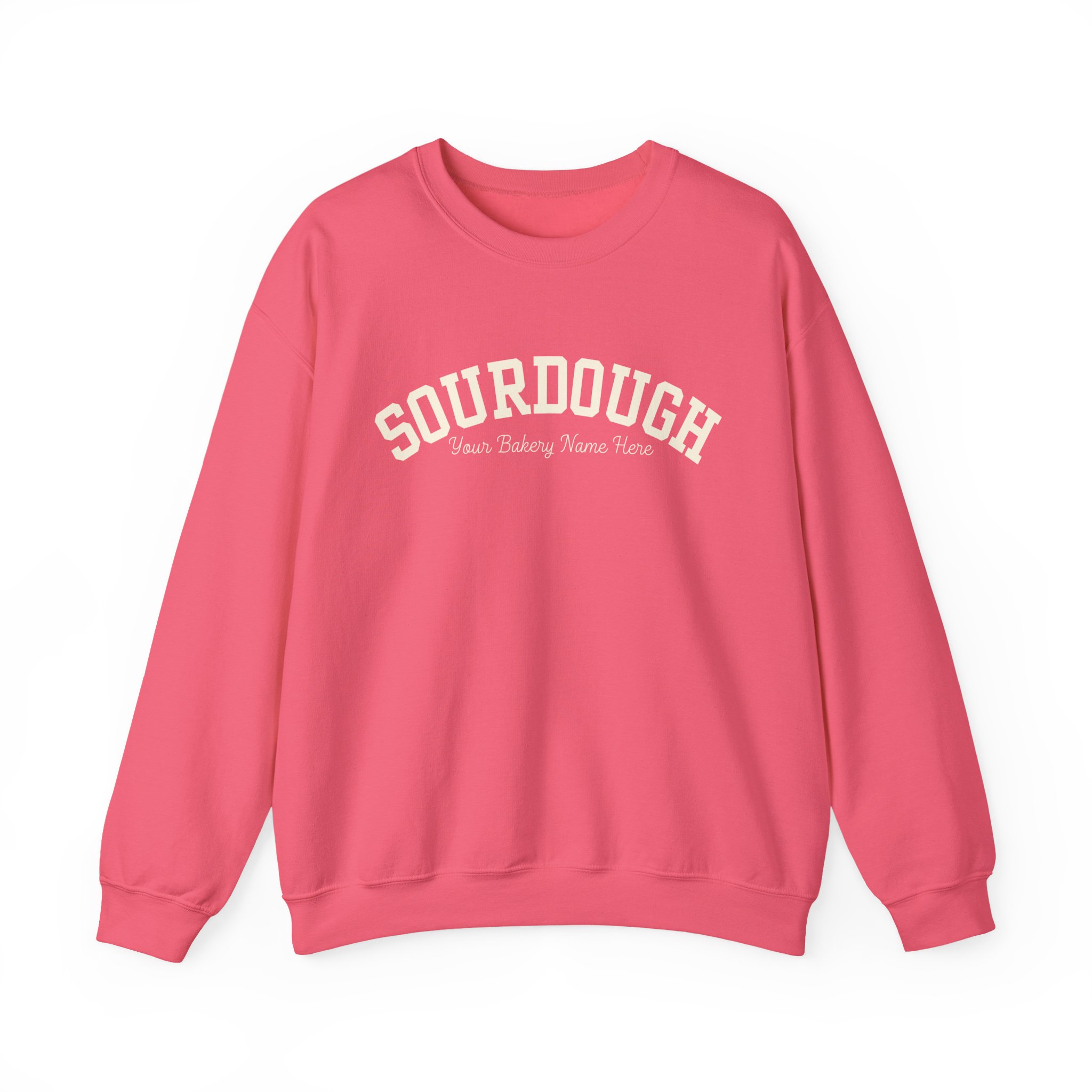 Custom sourdough bakery Unisex Heavy Blendâ„¢ Crewneck Sweatshirt