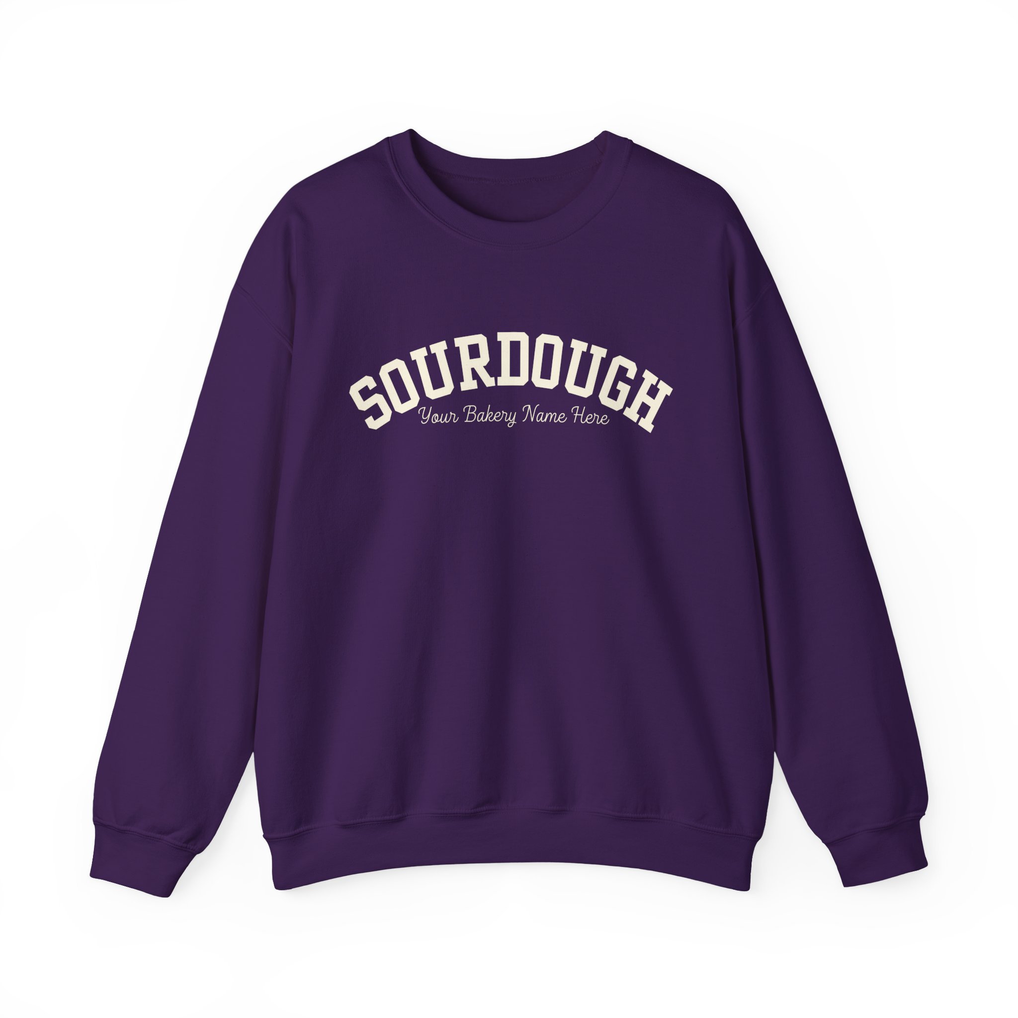 Custom sourdough bakery Unisex Heavy Blendâ„¢ Crewneck Sweatshirt - Image 7