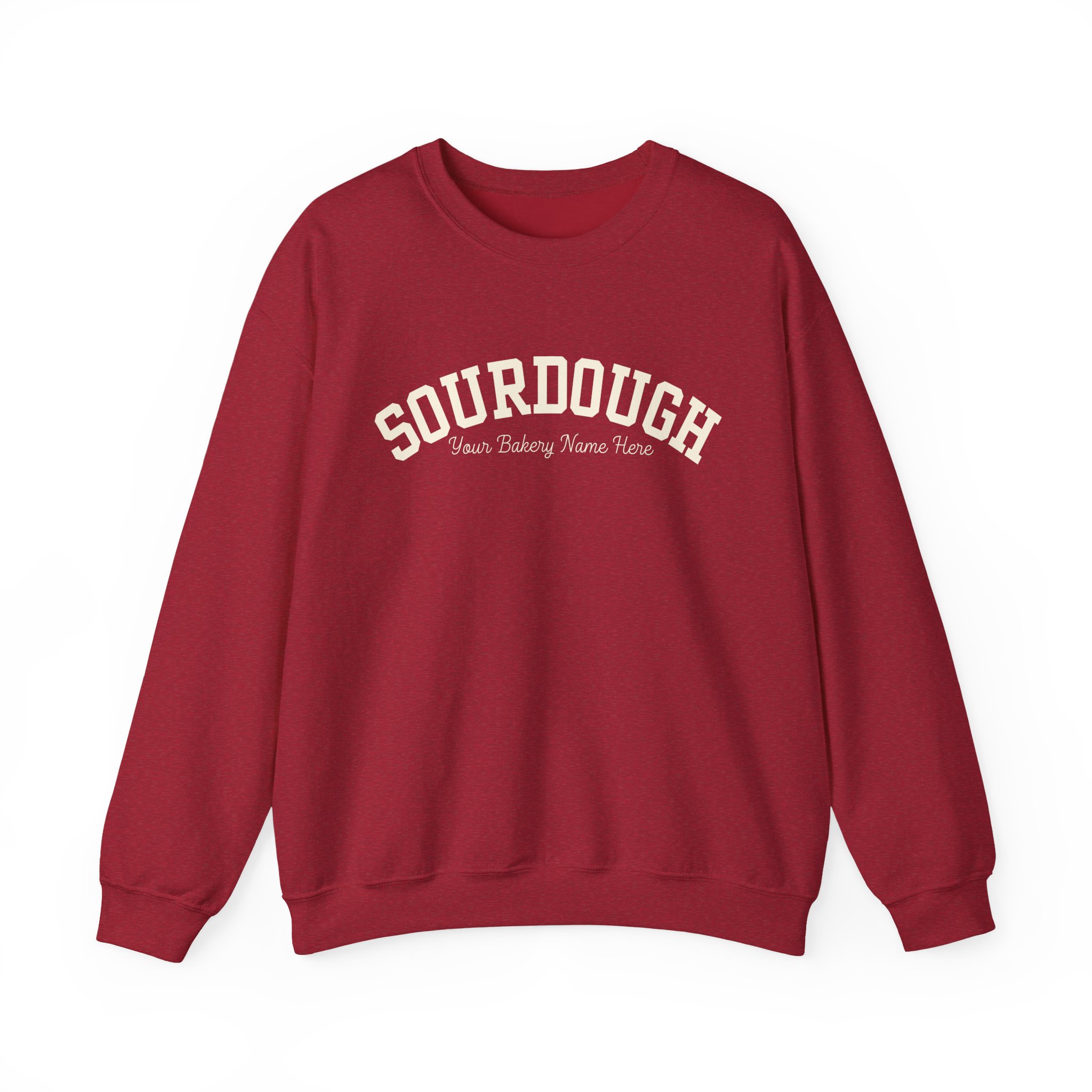 Custom sourdough bakery Unisex Heavy Blendâ„¢ Crewneck Sweatshirt - Image 10
