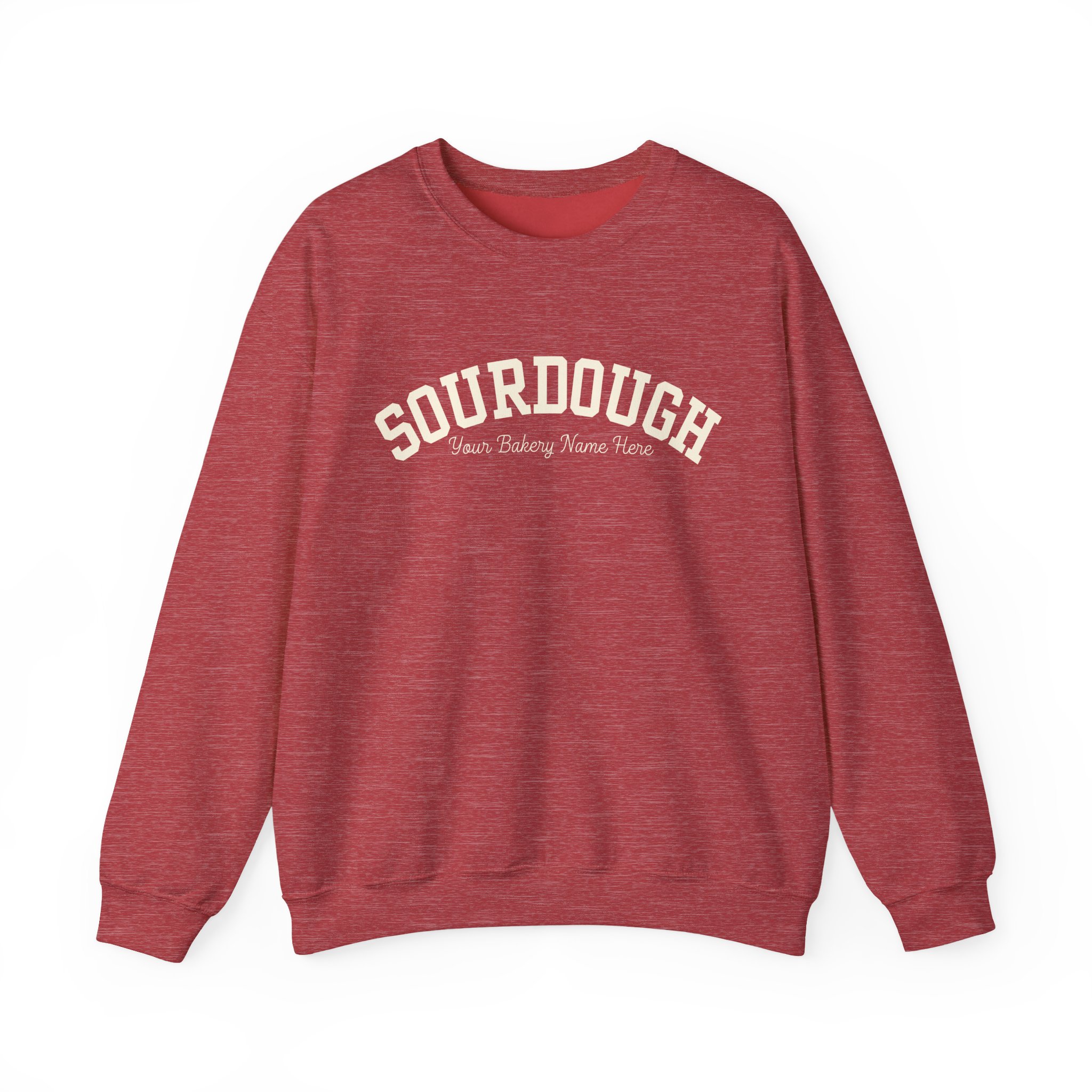 Custom sourdough bakery Unisex Heavy Blendâ„¢ Crewneck Sweatshirt - Image 9