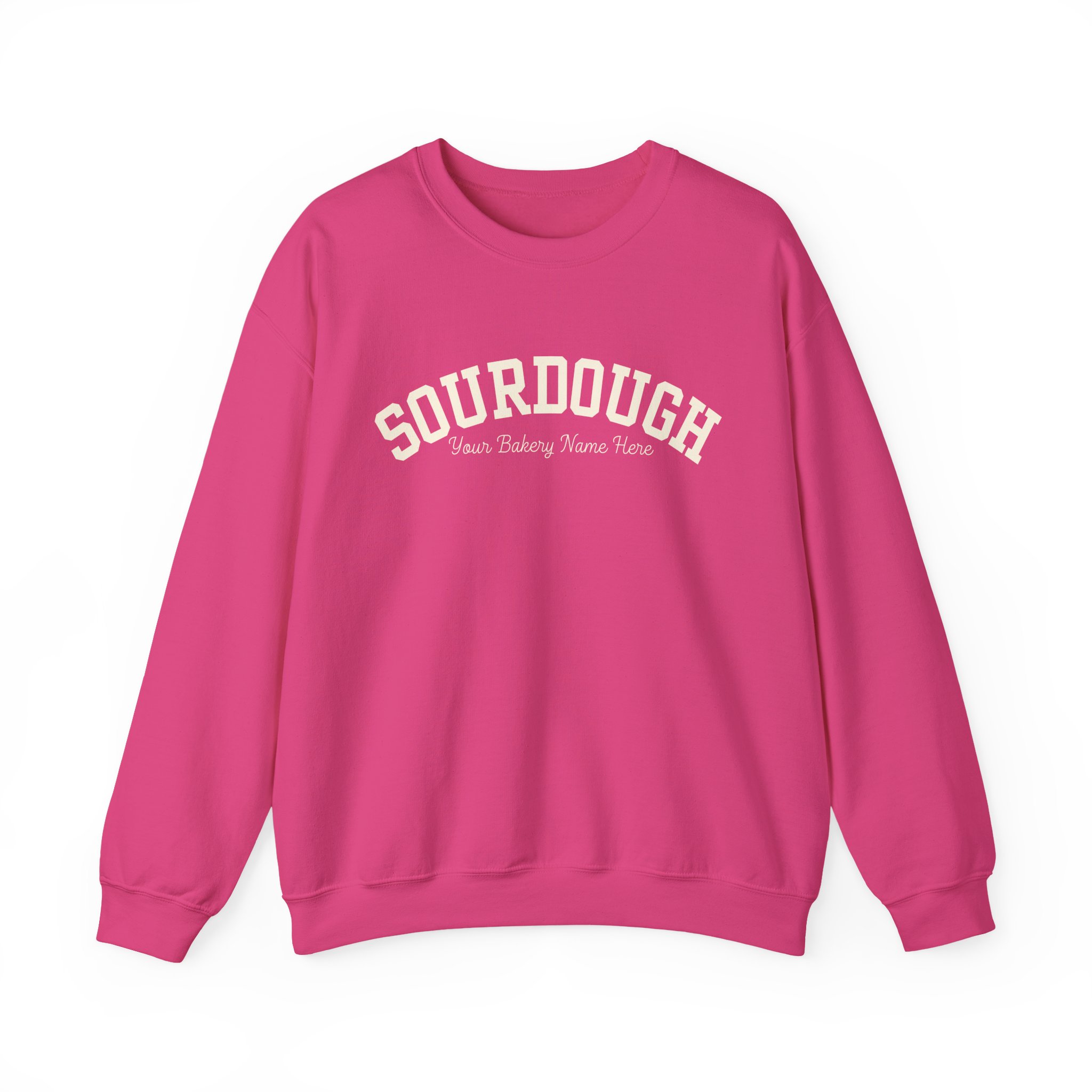 Custom sourdough bakery Unisex Heavy Blendâ„¢ Crewneck Sweatshirt - Image 8